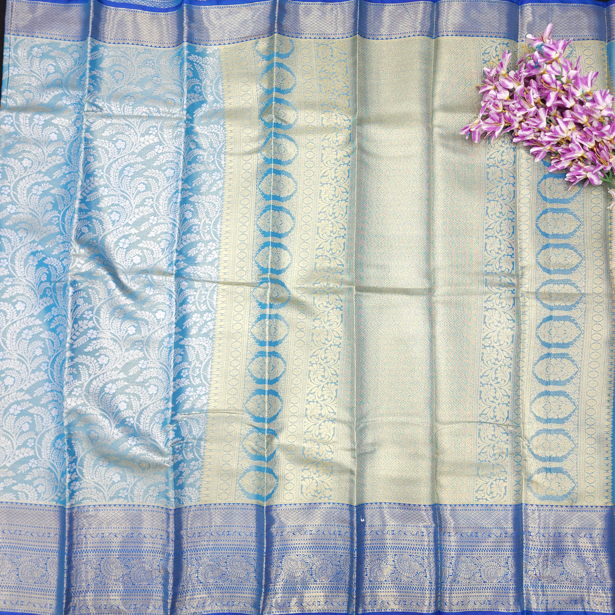 1 Gram Gold zari semi kanchi pattu saree✨️