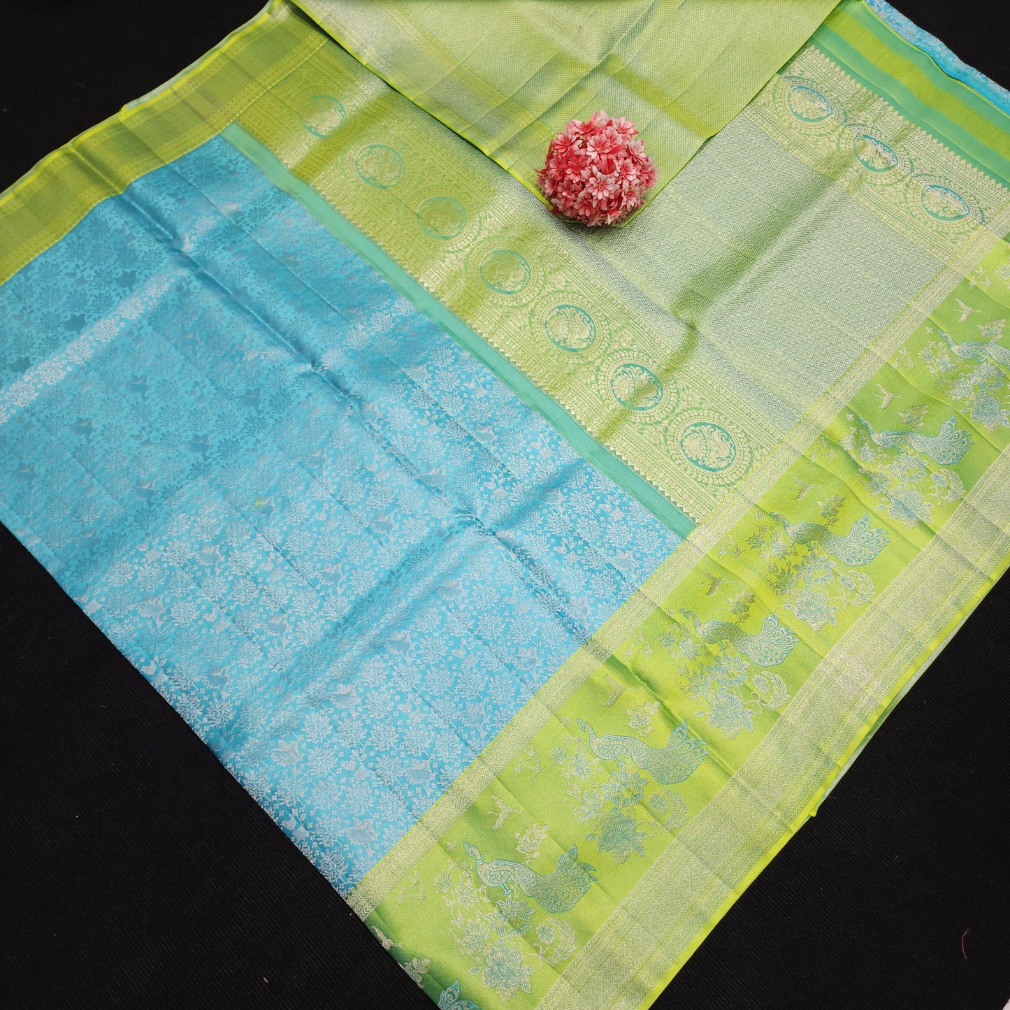 Pure Handloom Bridal Kanchi Pattu Sarees😍