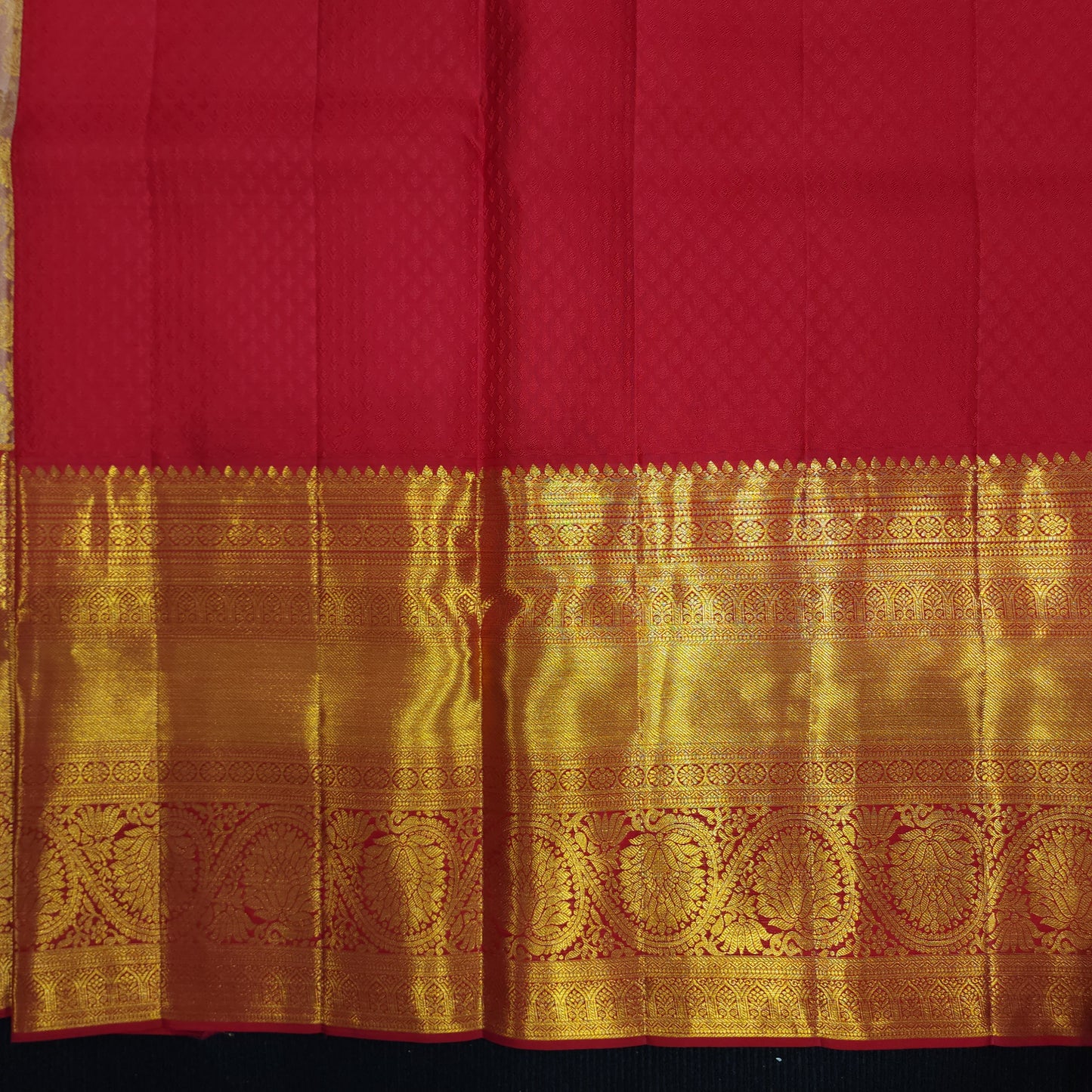 Pure Resham Bridal Kanchi Pattu Handloom Saree