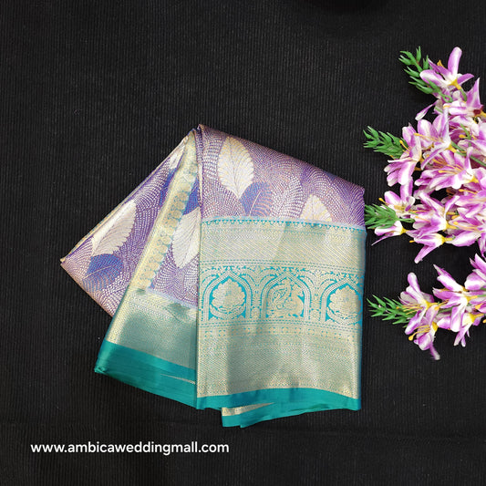 Semi Kanchi Pattu Tissue Sarees