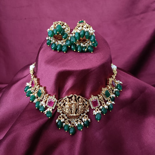 Beautiful Ram parivar Mini Haaram - Ambica Wedding Mall