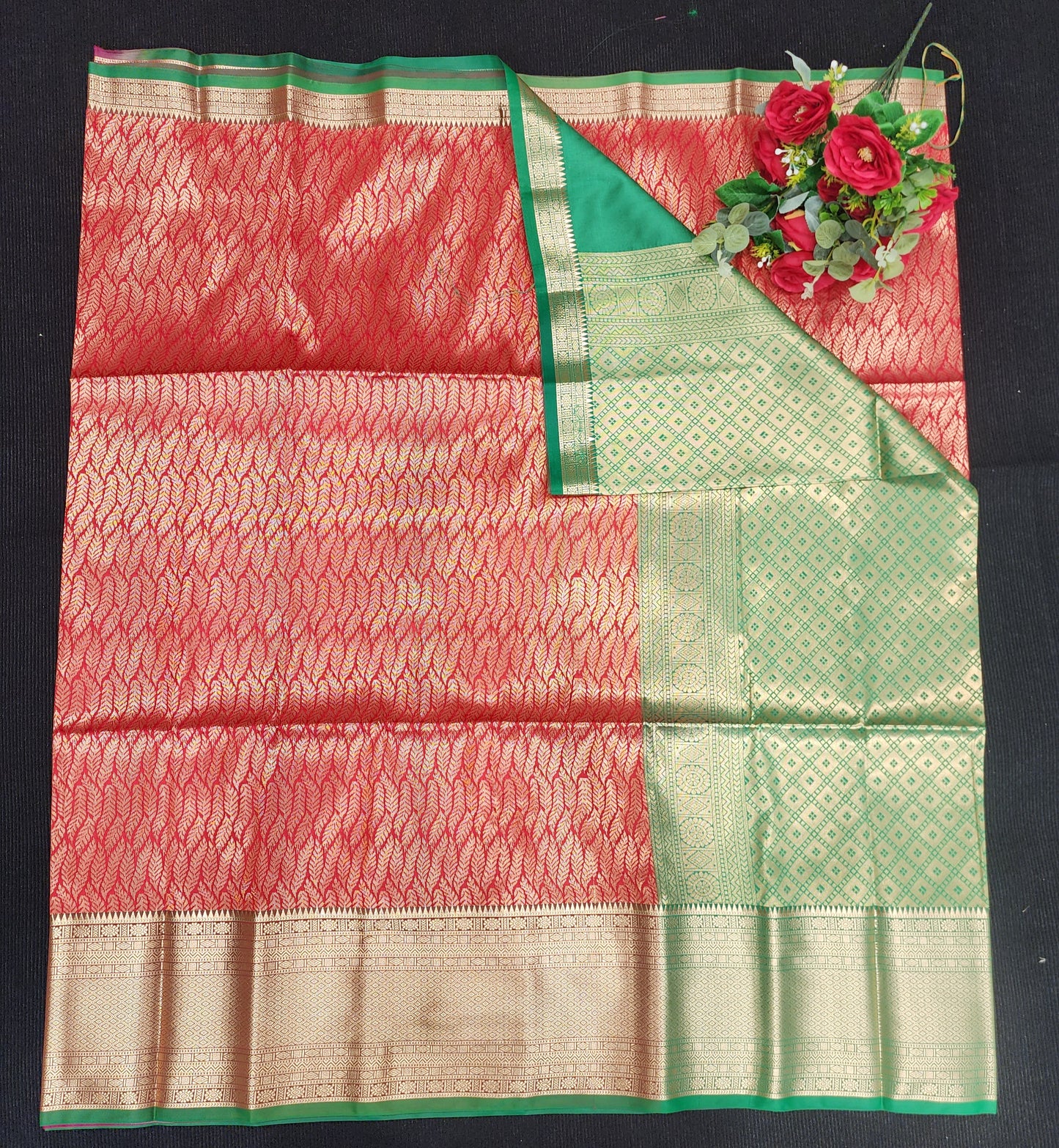 Banaras Semi Kanchi Pattu Brocade Sarees💫🎀