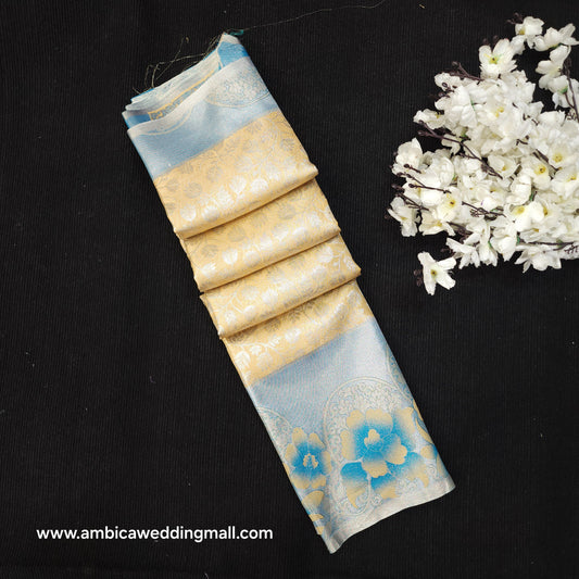 Skirt Border Kanchi Pattu Saree