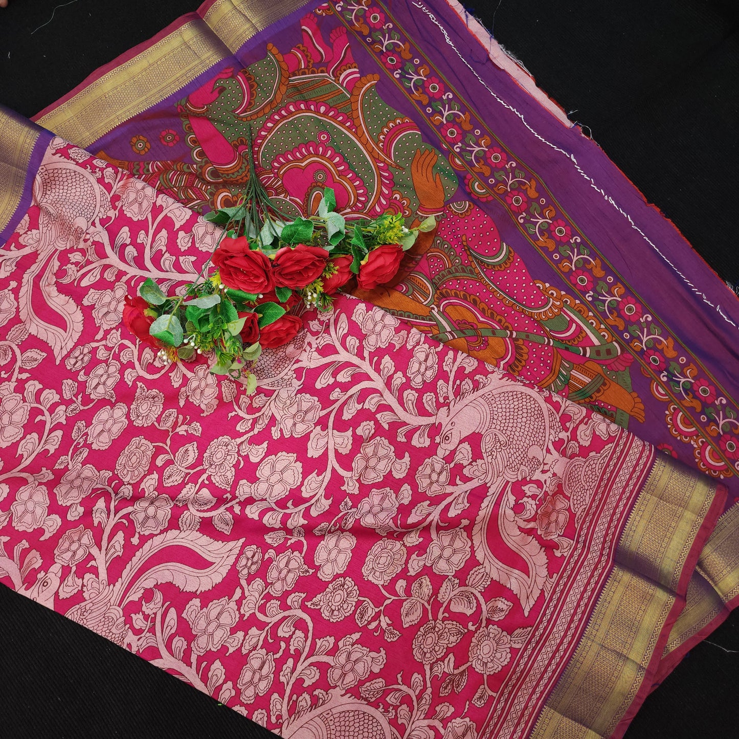 Kalamkari Fancy Saree
