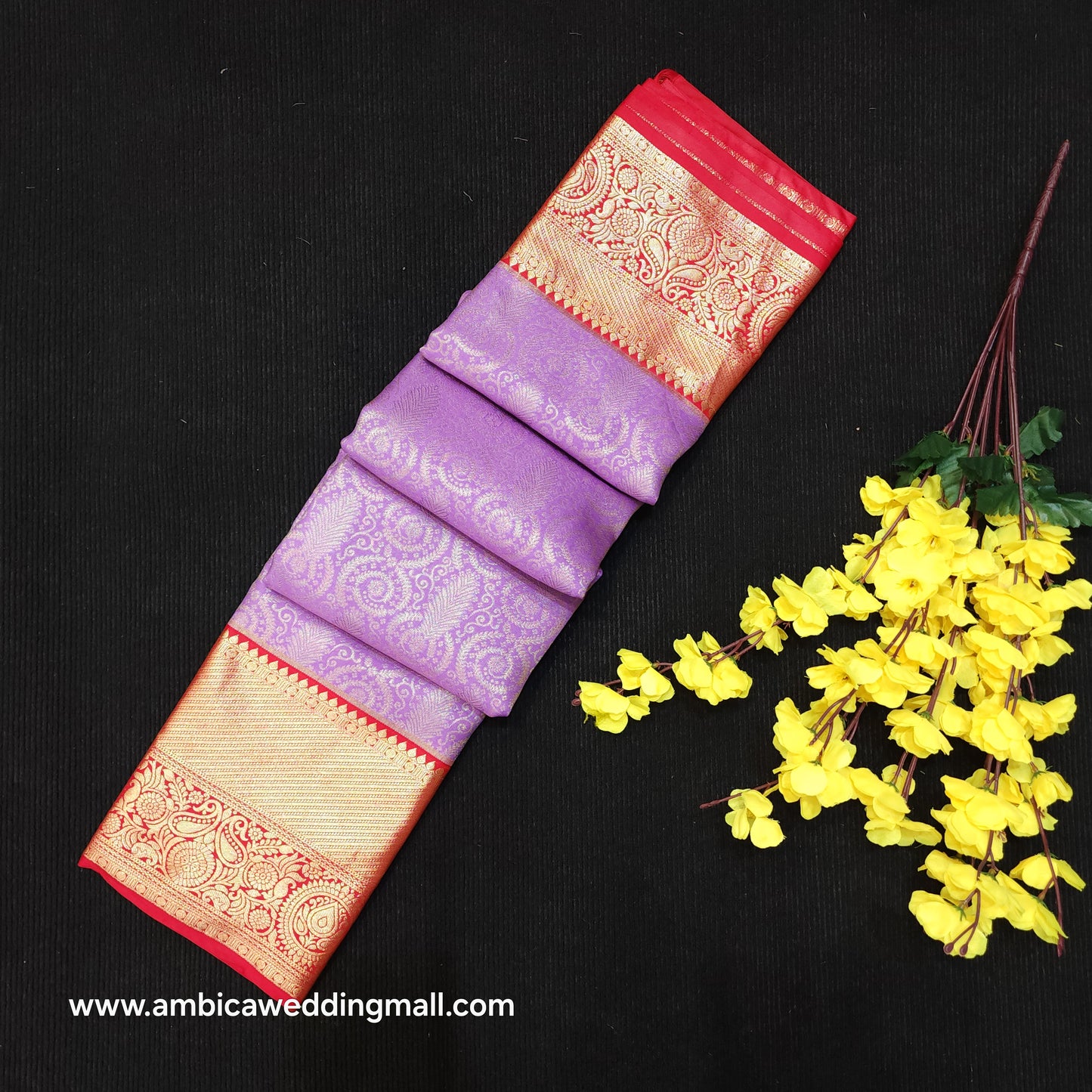 Special Lavender Semi Kanchi Pattu Saree
