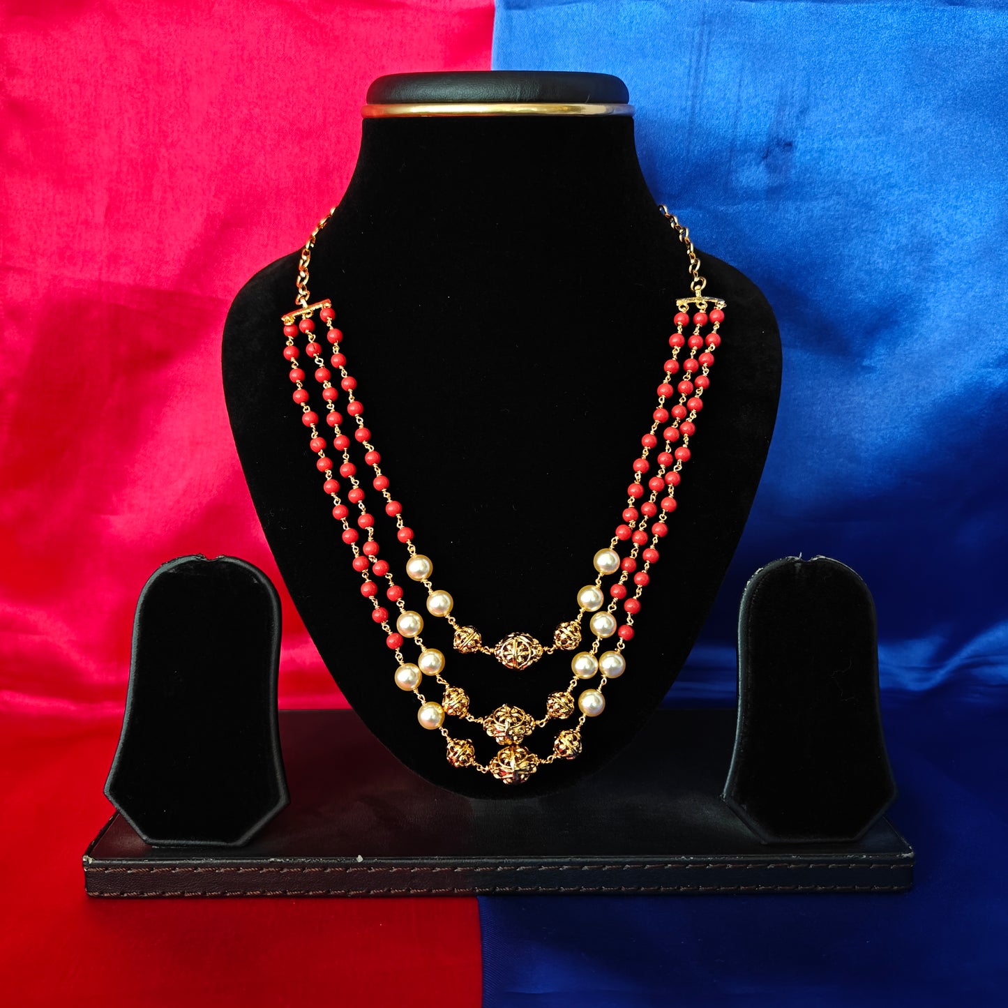 Beautiful Beads Mala With Pagadam