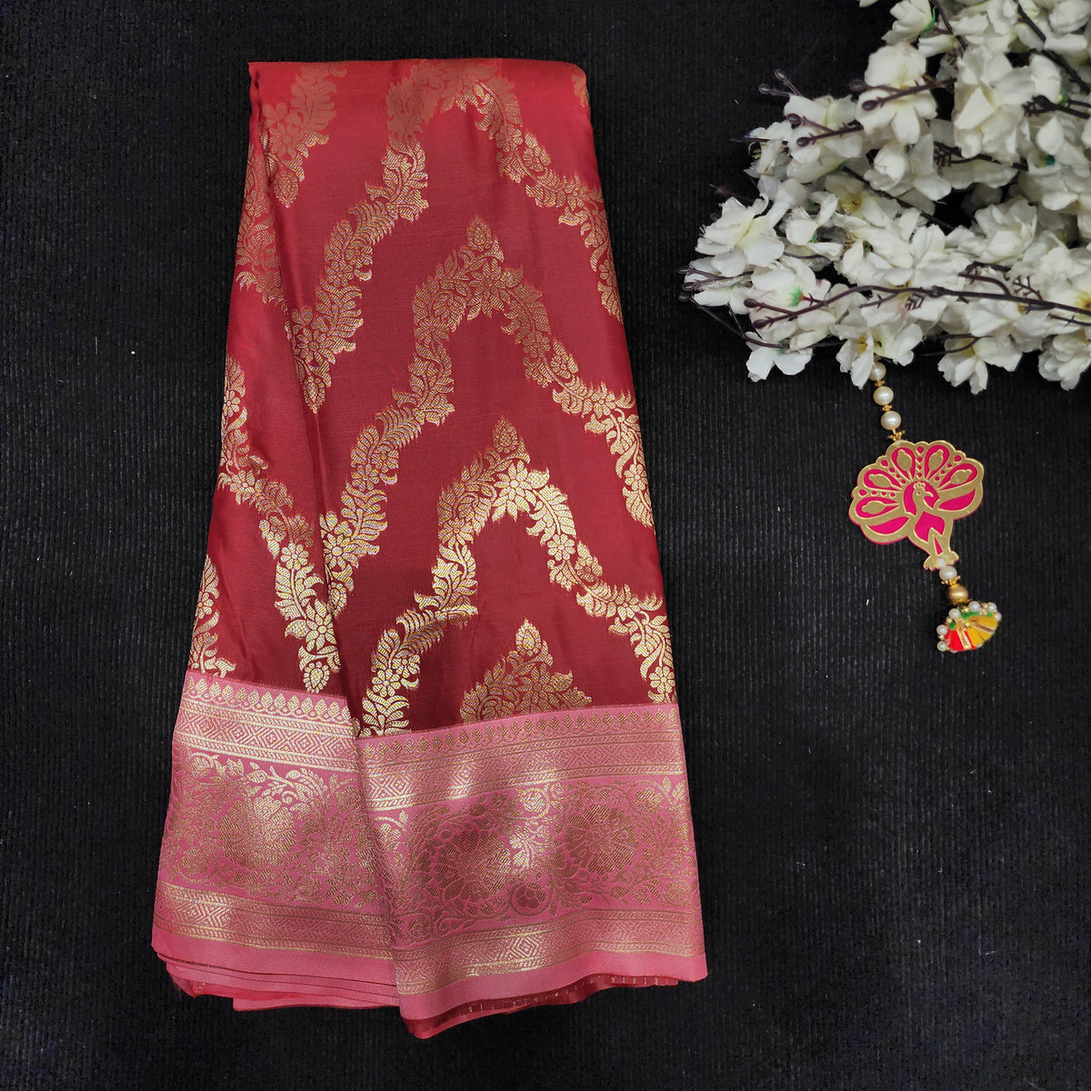Banaras Fancy Brocade Saree