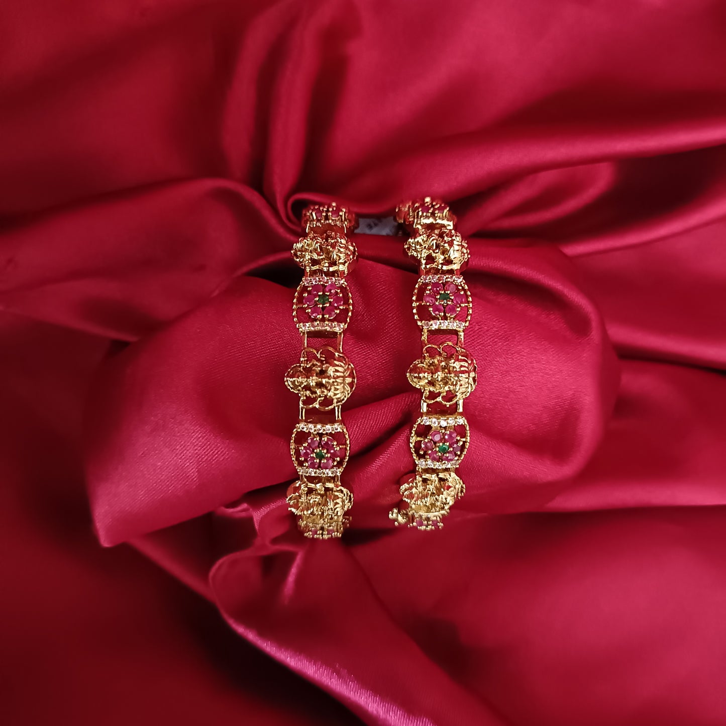 Elegant Laxmi Idol Bangles - Ambica Wedding Mall