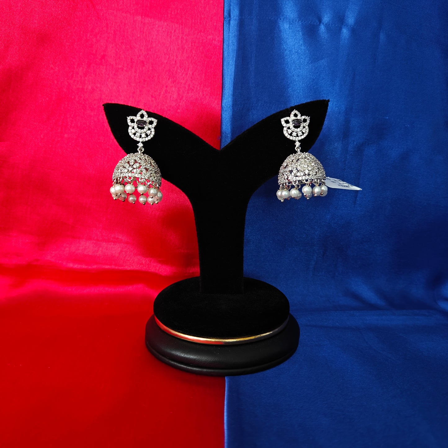 Beautiful Silver Jhumki In