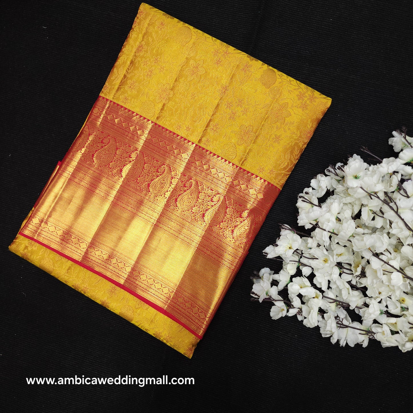 Pure Resham Bridal Kanchi Pattu Handloom Saree