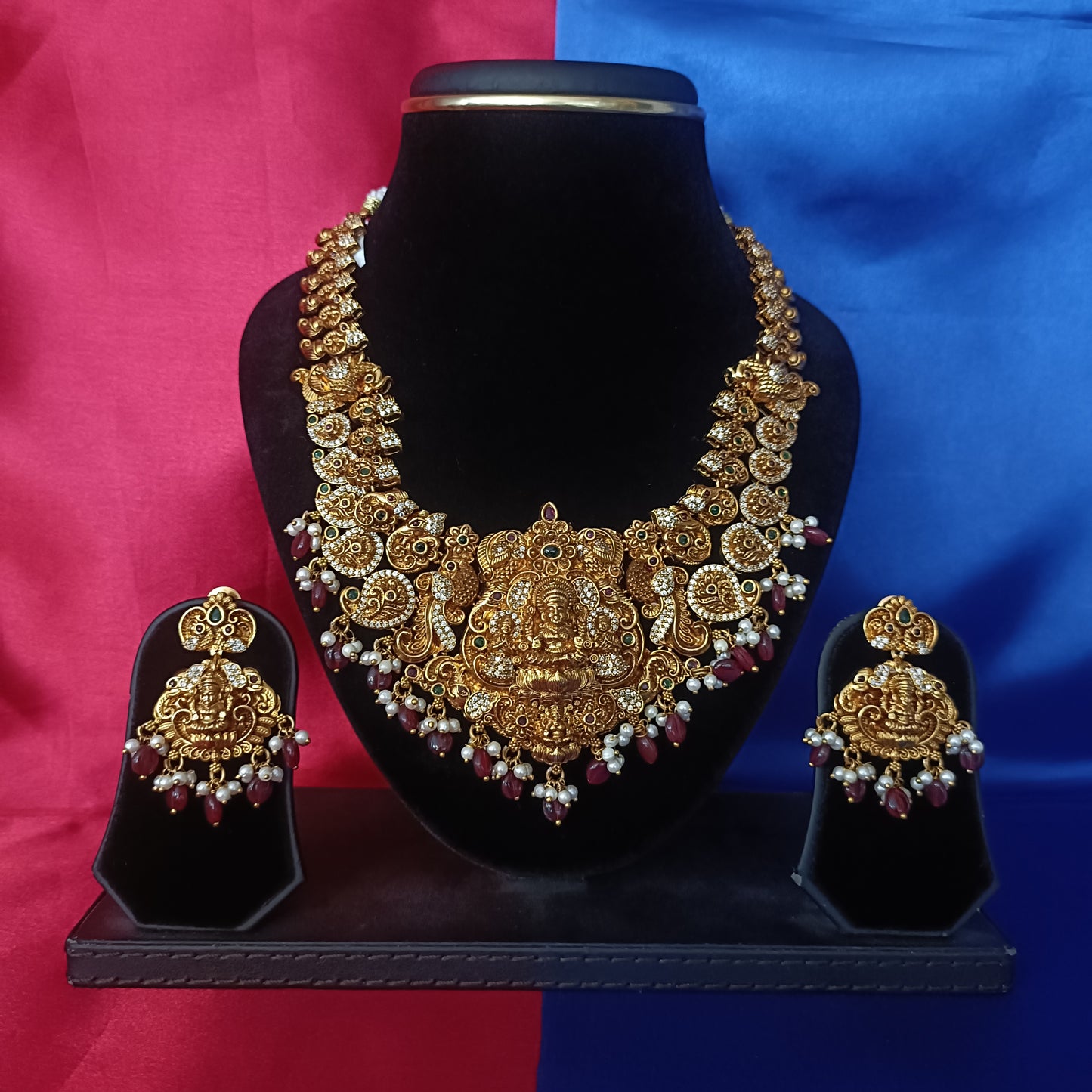 Beautiful Nakshi Bridal Short Necklace