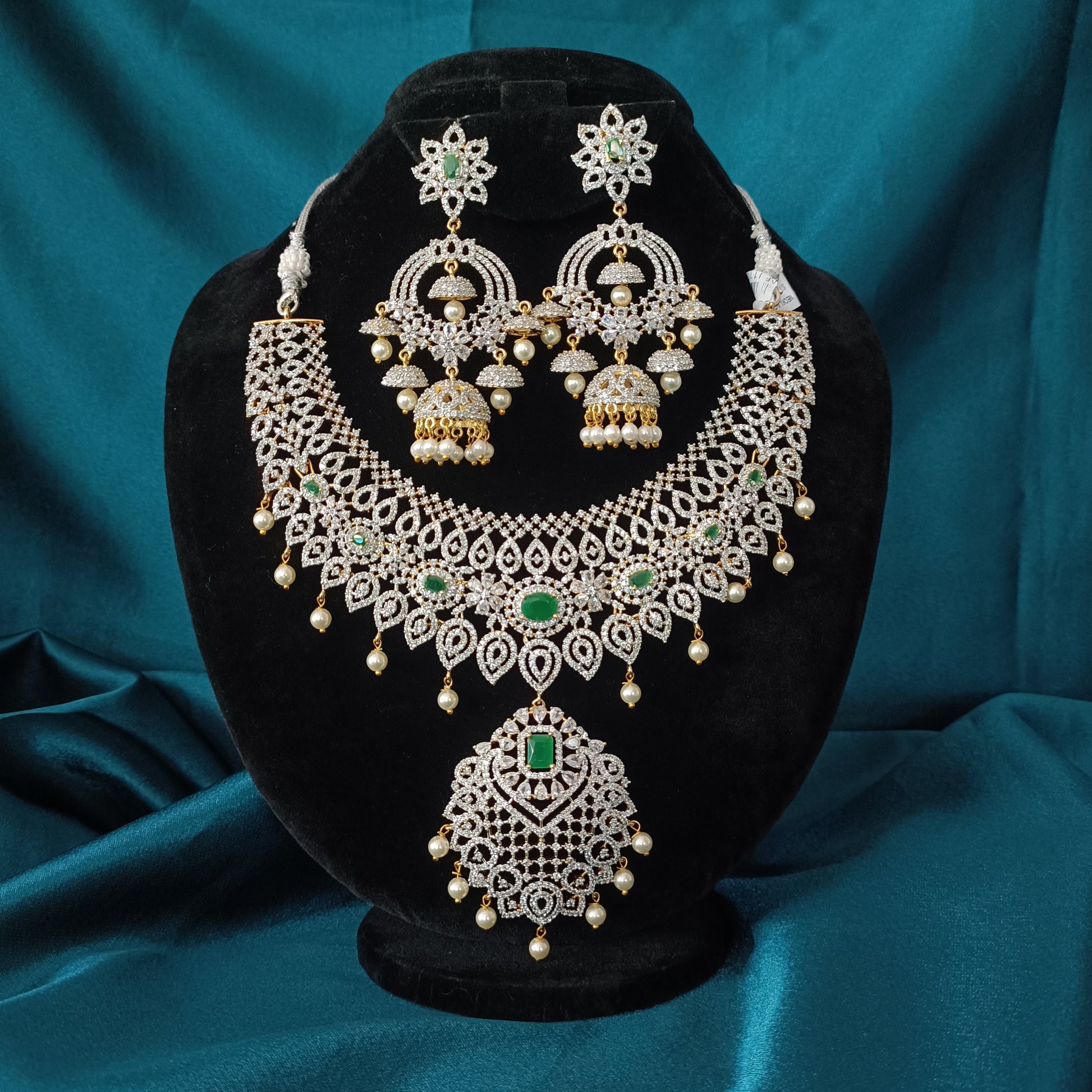 Beautiful Bridal Short Necklace - Ambica Wedding Mall