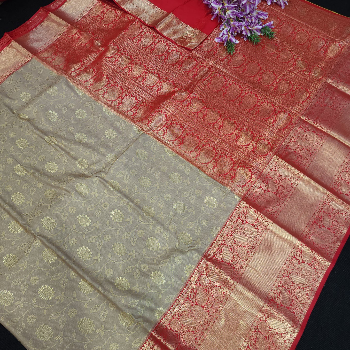 Resham Mix Kanchi Pattu Sarees