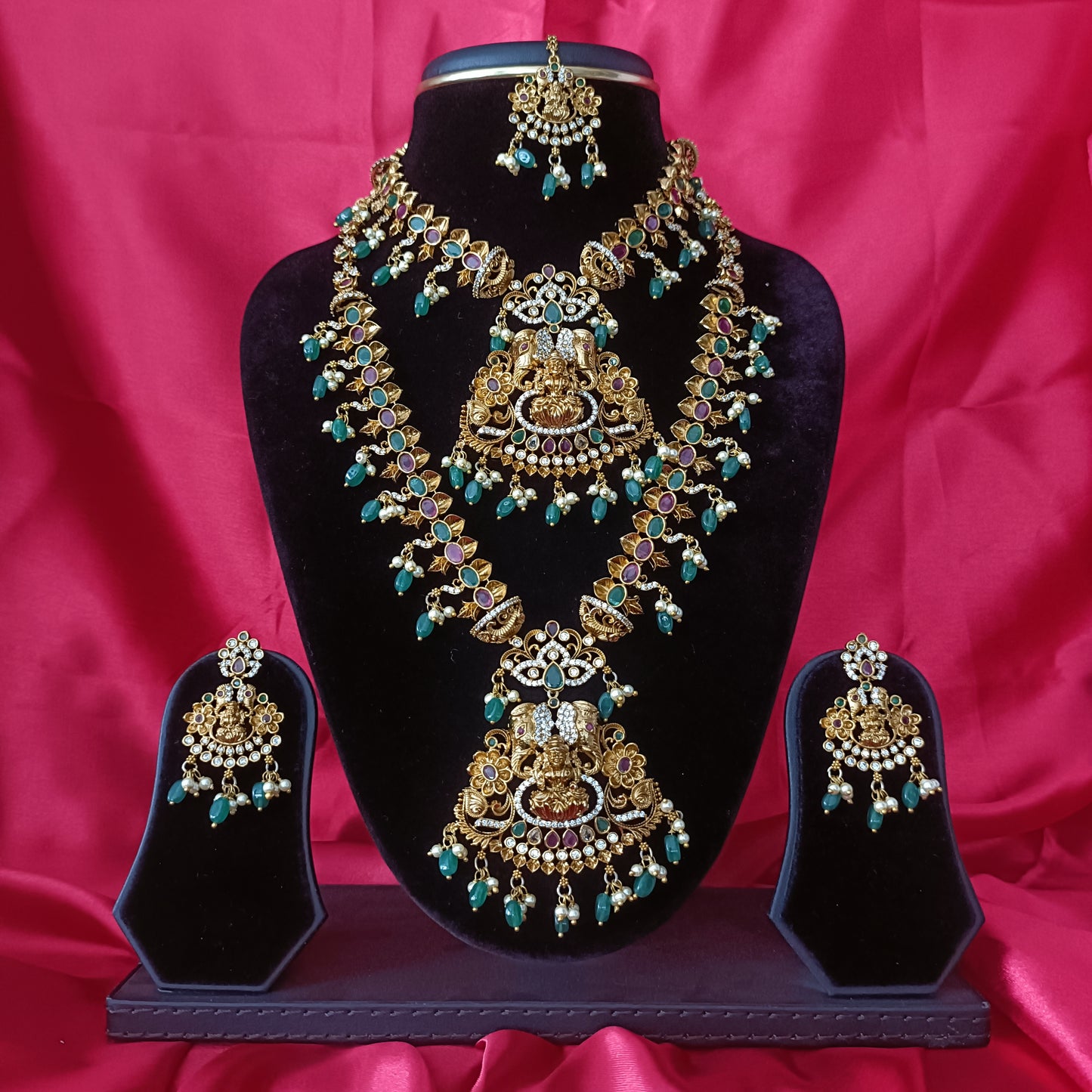 Elegant Nakshi Combo set - Ambica Wedding Mall