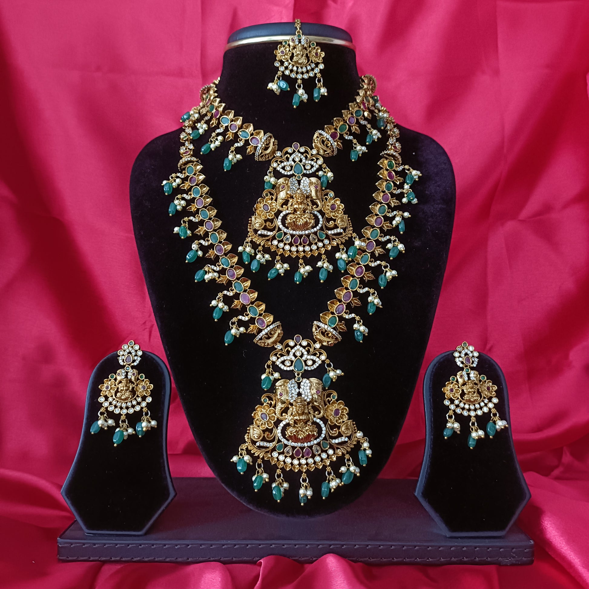Elegant Nakshi Combo set - Ambica Wedding Mall