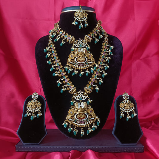 Elegant Nakshi Combo set - Ambica Wedding Mall