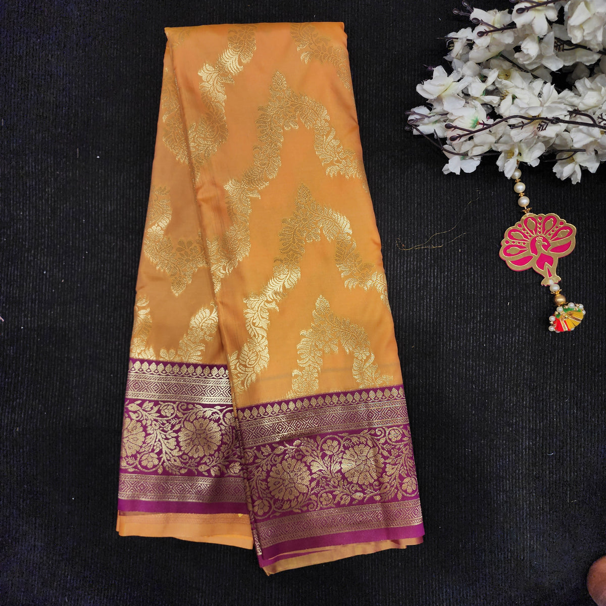 Banaras Fancy Brocade Saree
