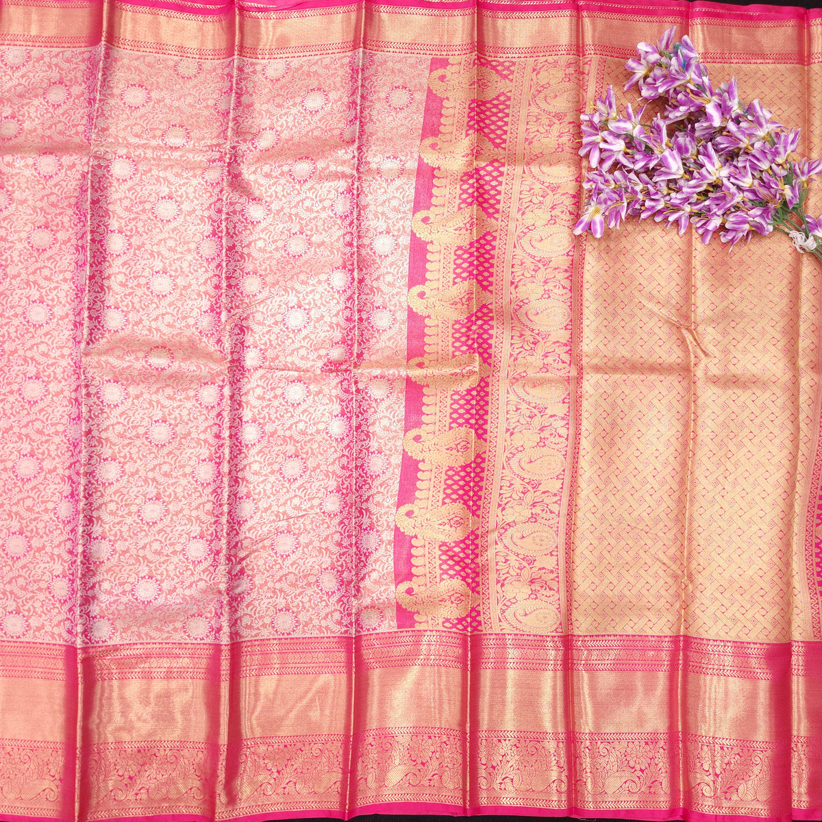 1 Gram Gold zari semi kanchi pattu saree✨️