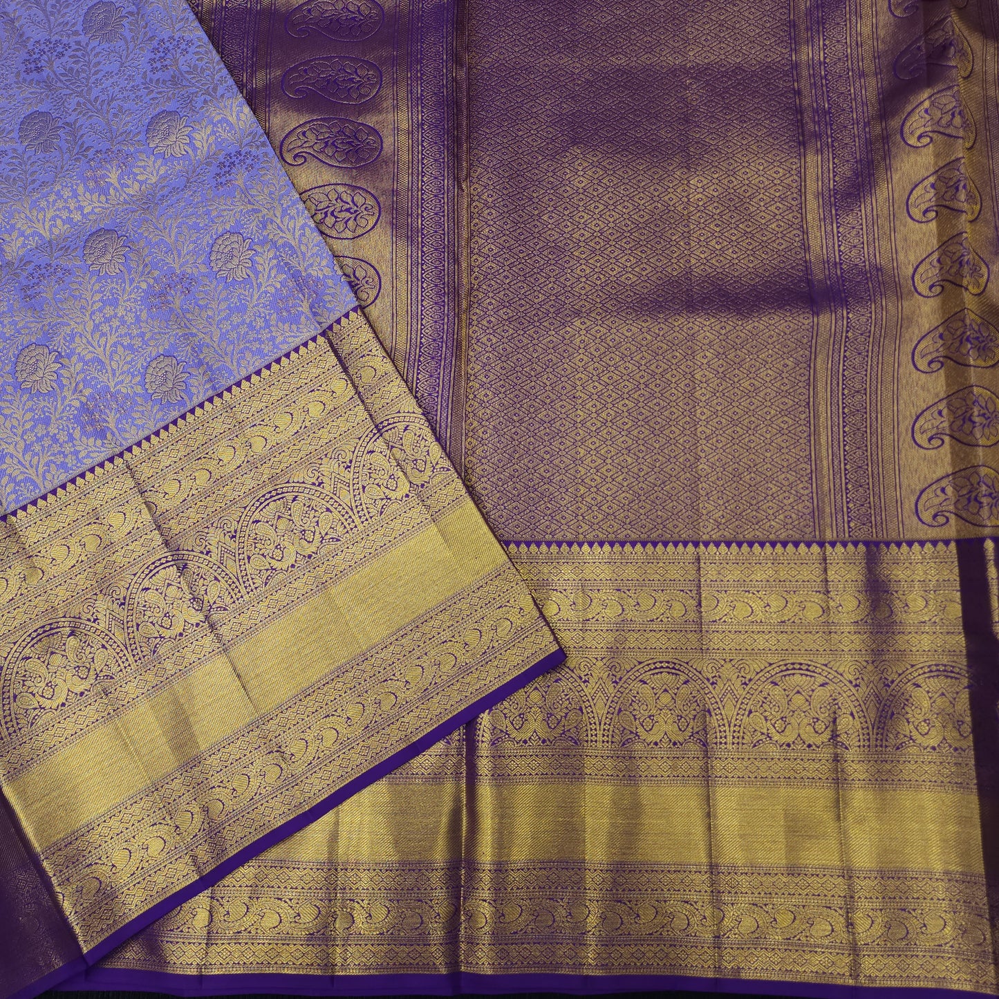 Pure Resham Bridal Kanchi Pattu Handloom Saree