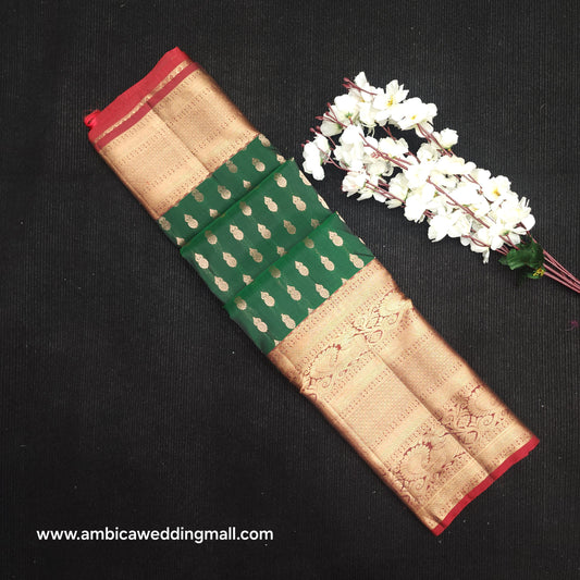 Kanchi Pattu Handloom Butta Light Weight Saree