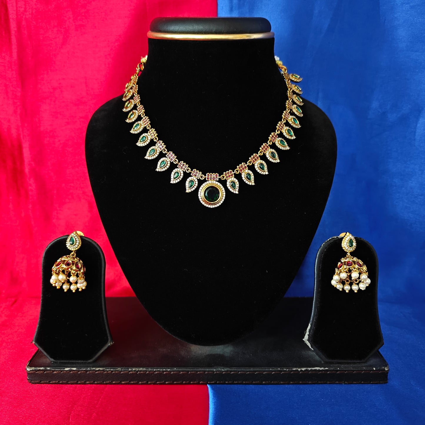 Beautiful Nakshi Short Necklace