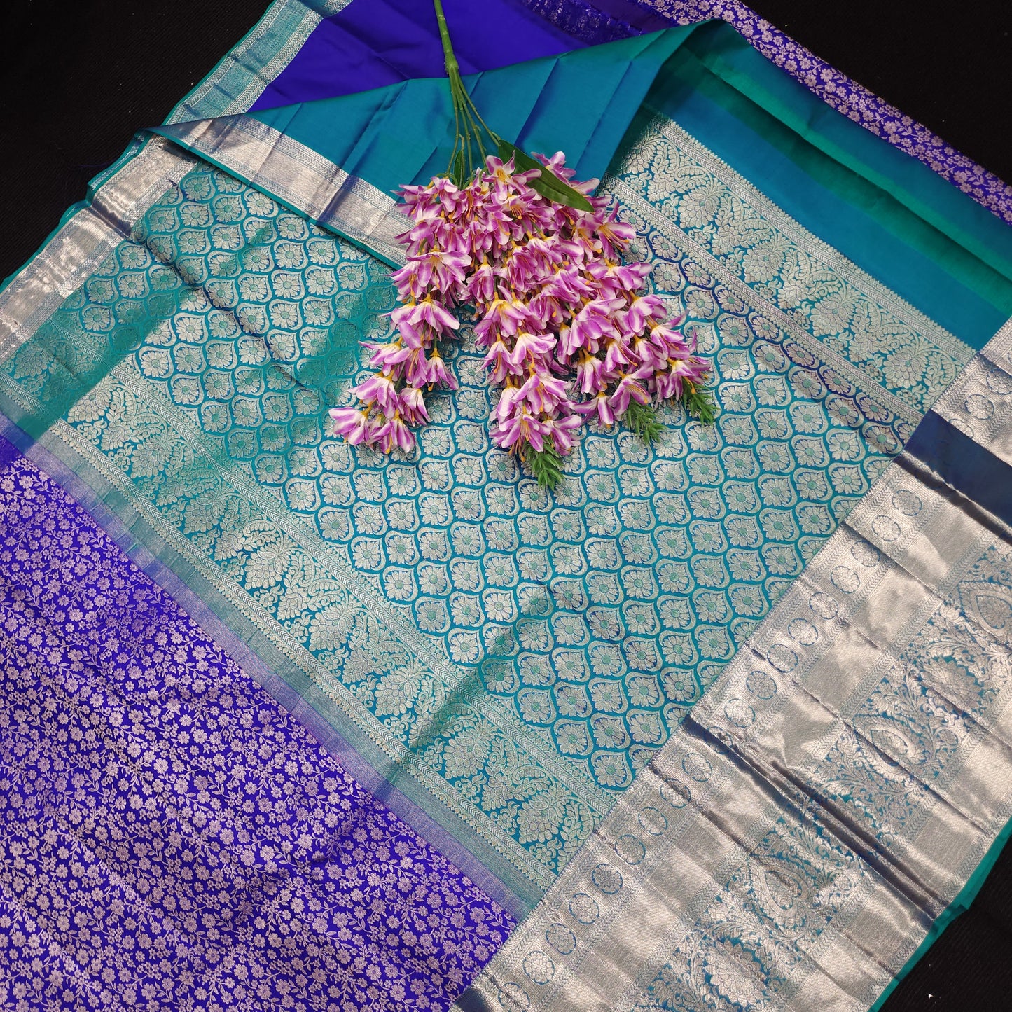 Pure Resham Bridal Kanchi Pattu Handloom Saree