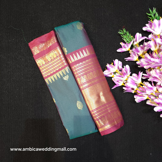 Gadwal semi Pattu Saree