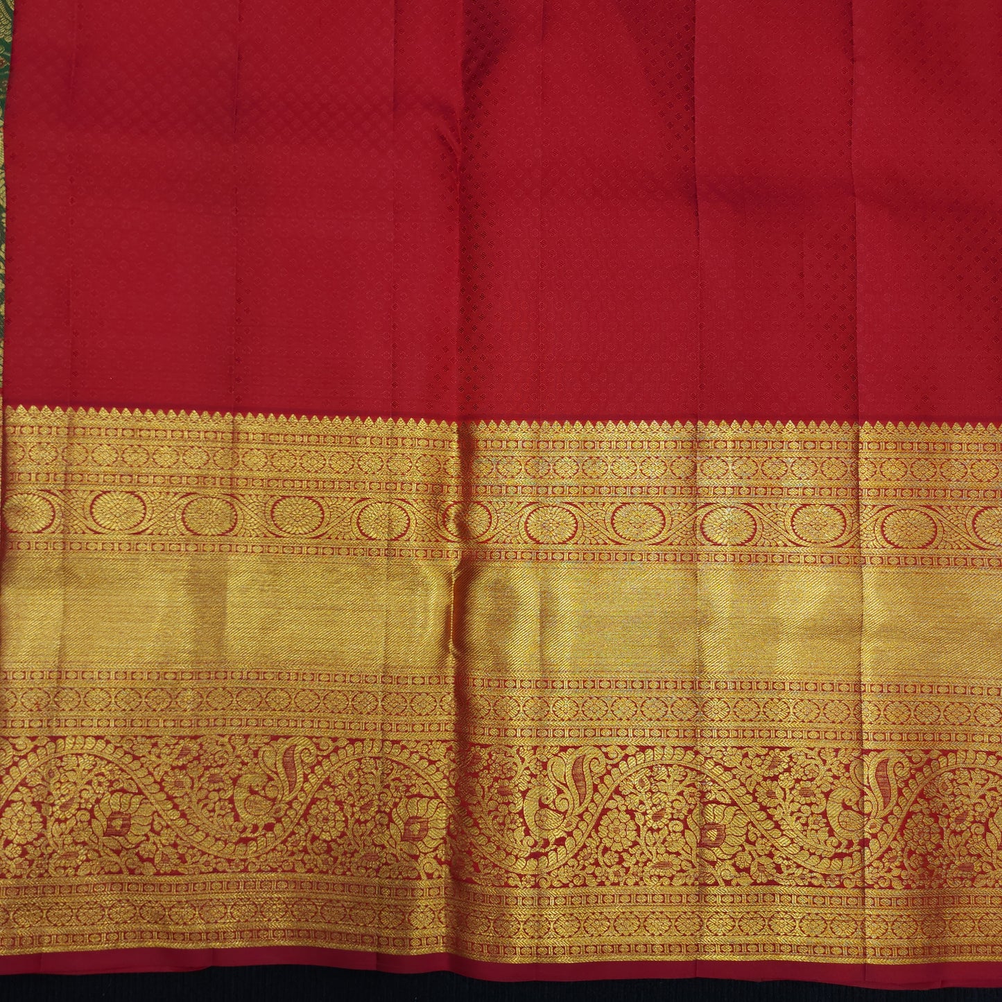 Pure Resham Bridal Kanchi Pattu Handloom Saree