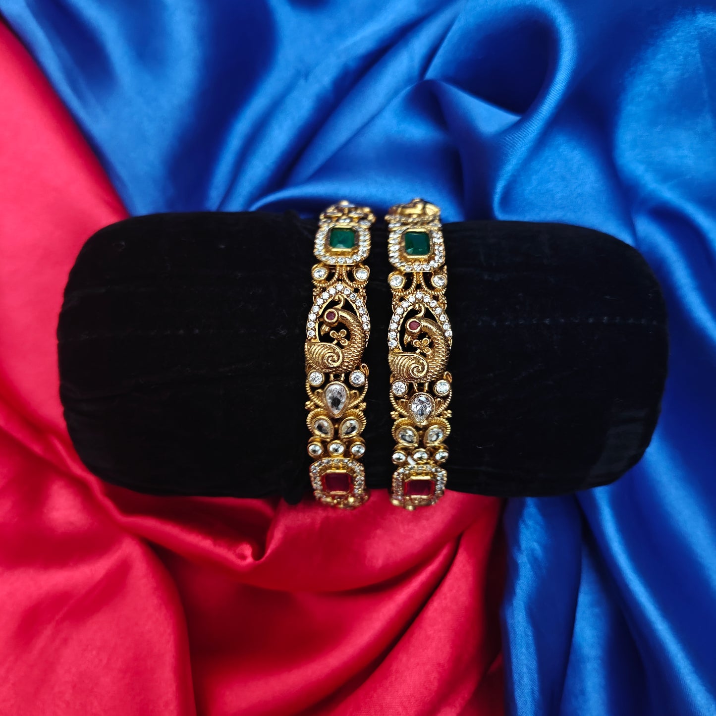 Beautiful Nakshi Bangle With Laxmi Idol - Ambica Wedding Mall