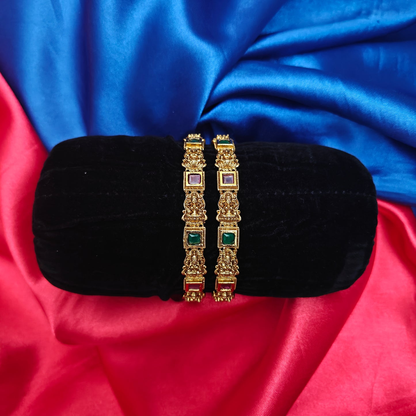 Beautiful Nakshi Bangle With Laxmi Idol - Ambica Wedding Mall