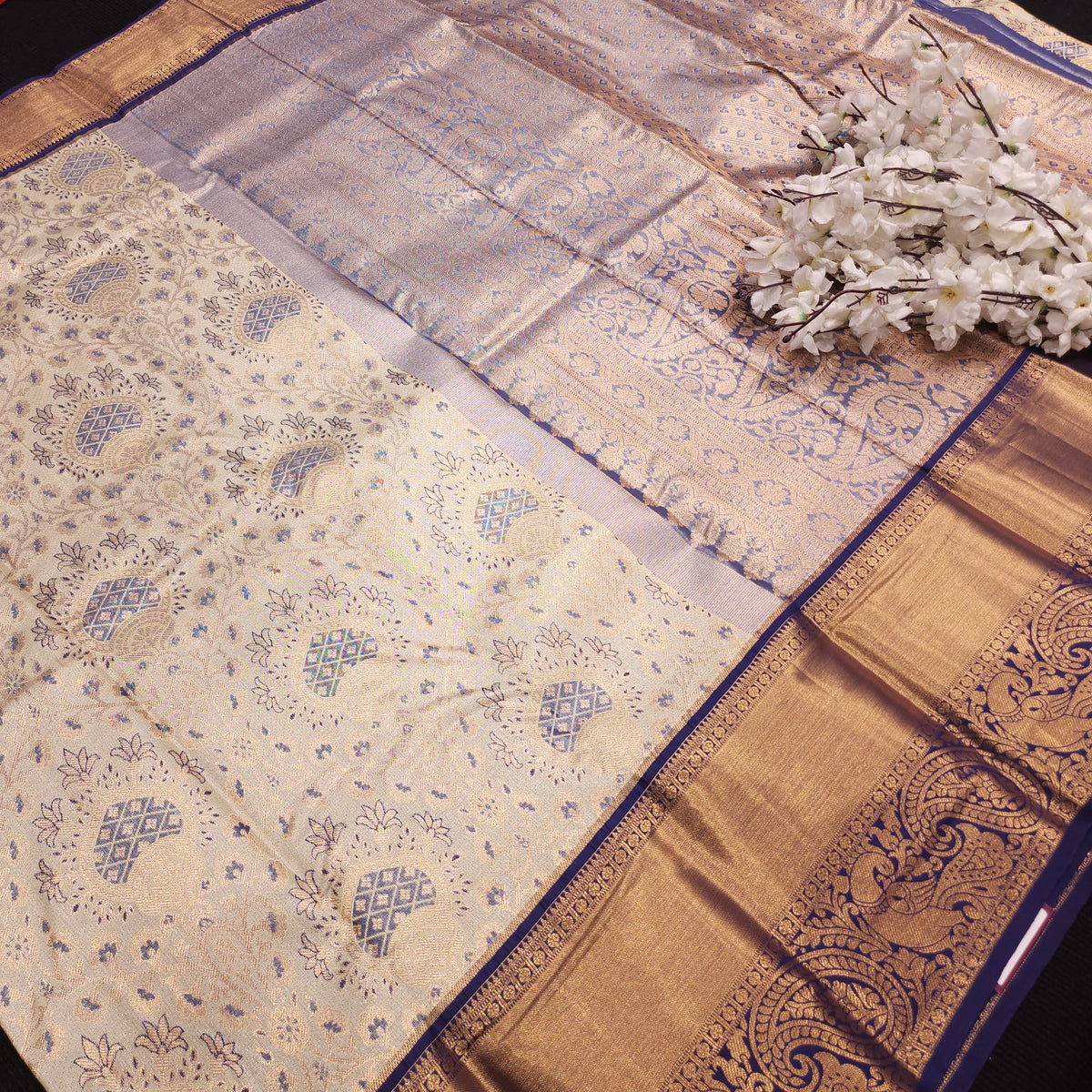 Semi Kanchi Pattu Saree ✨