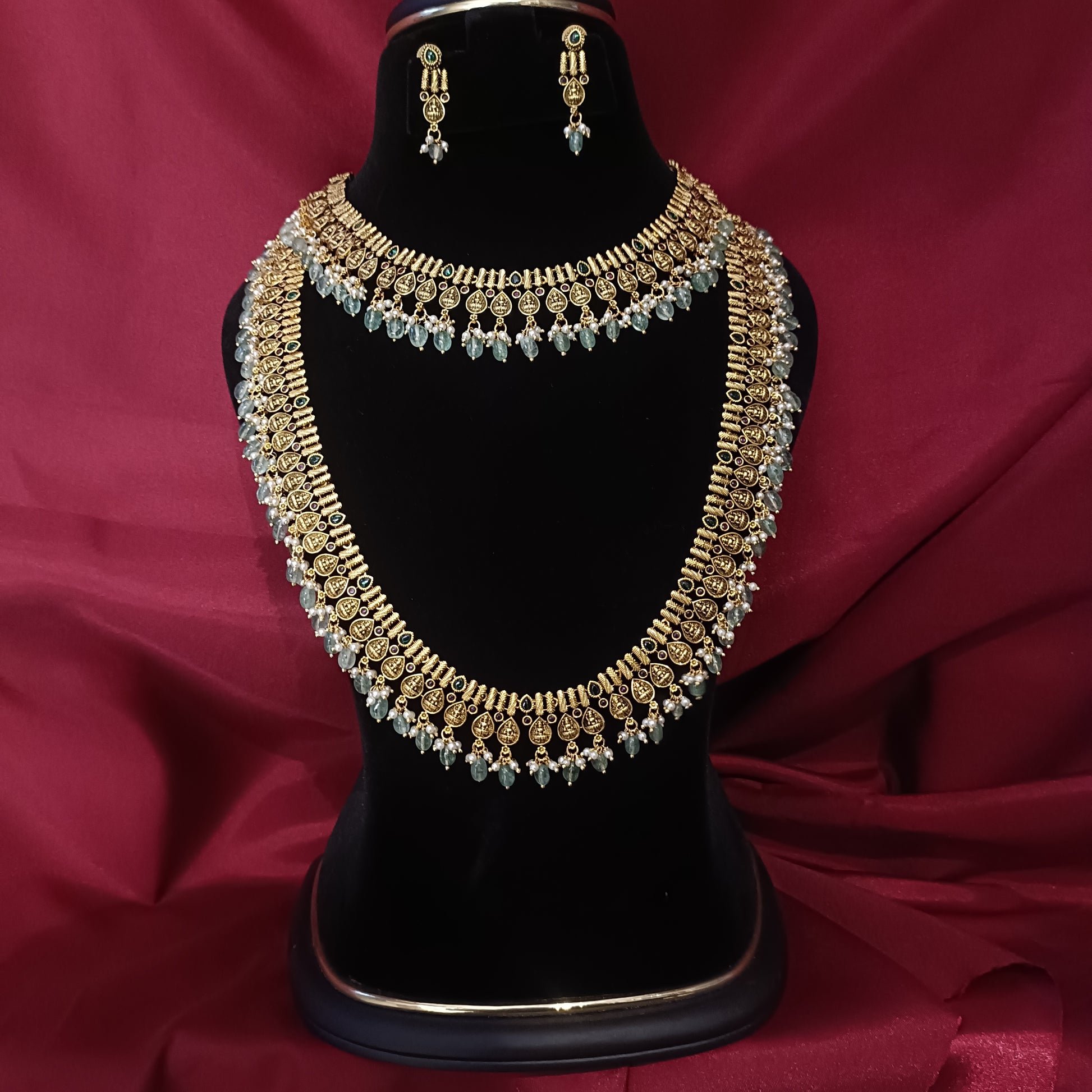Elegant Nakshi Combo Set - Ambica Wedding Mall