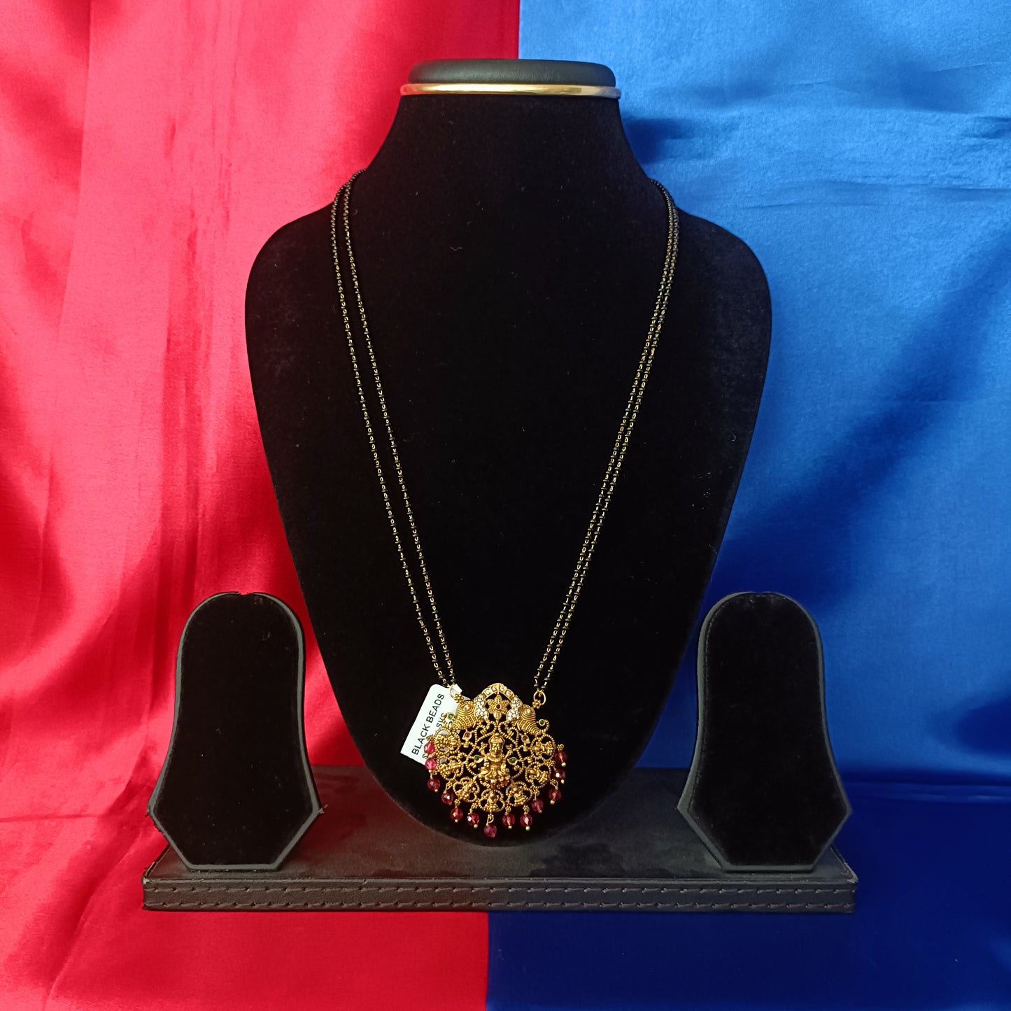 Beautiful Black Beads Long