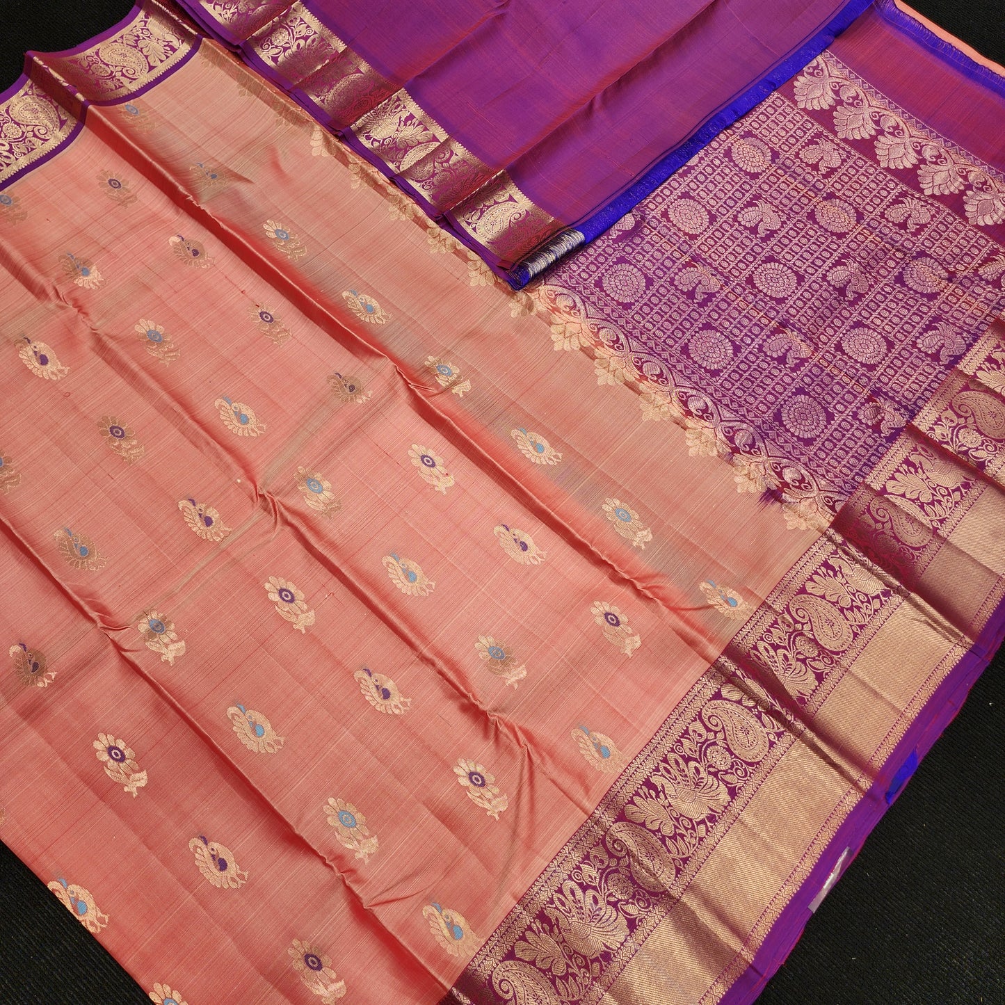Kanchi Pattu Handloom Butta sarees ✨️