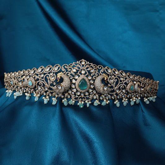 Elegant Victorian Vaddanam - Ambica Wedding Mall