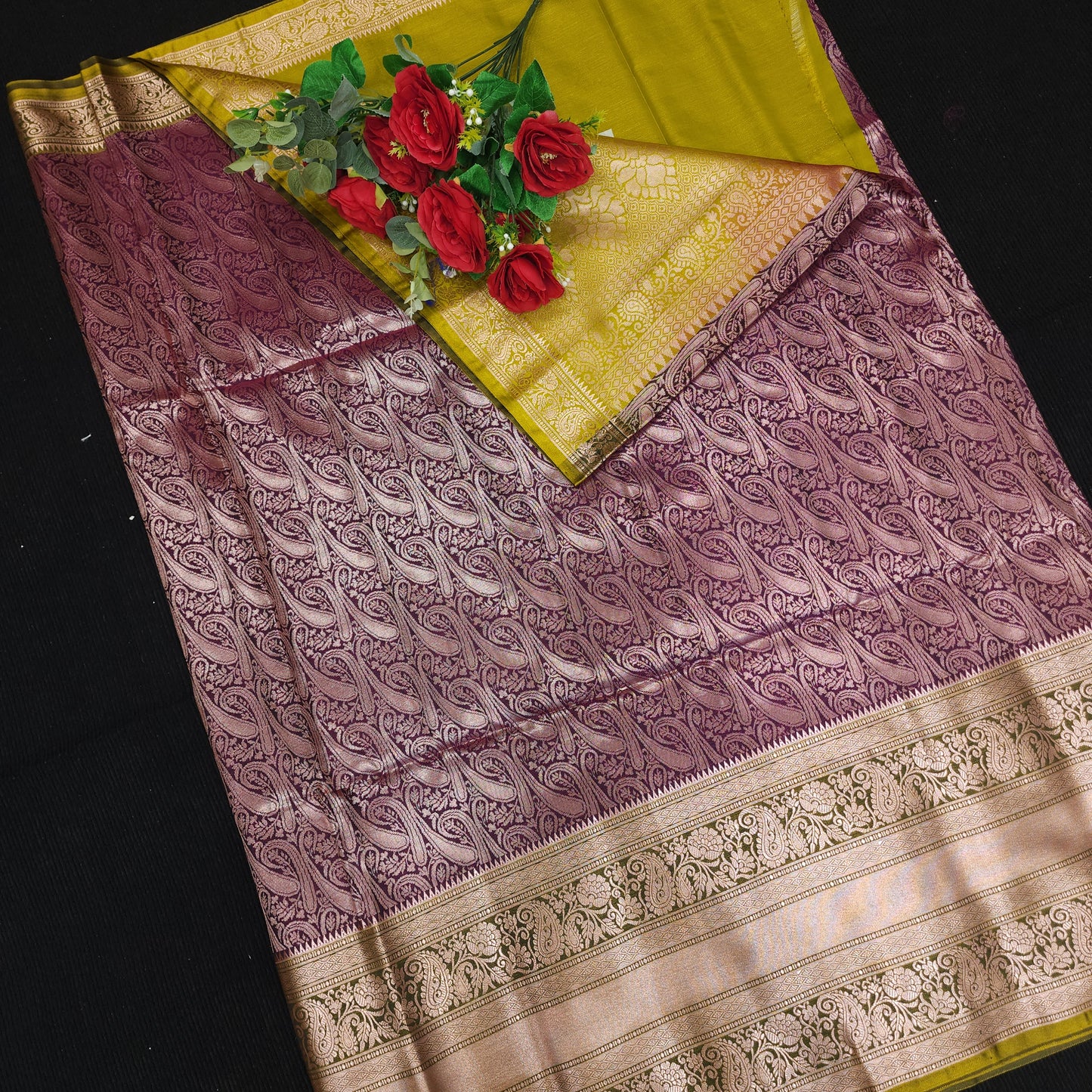 Banaras Fancy Brocade Sarees💫🎀