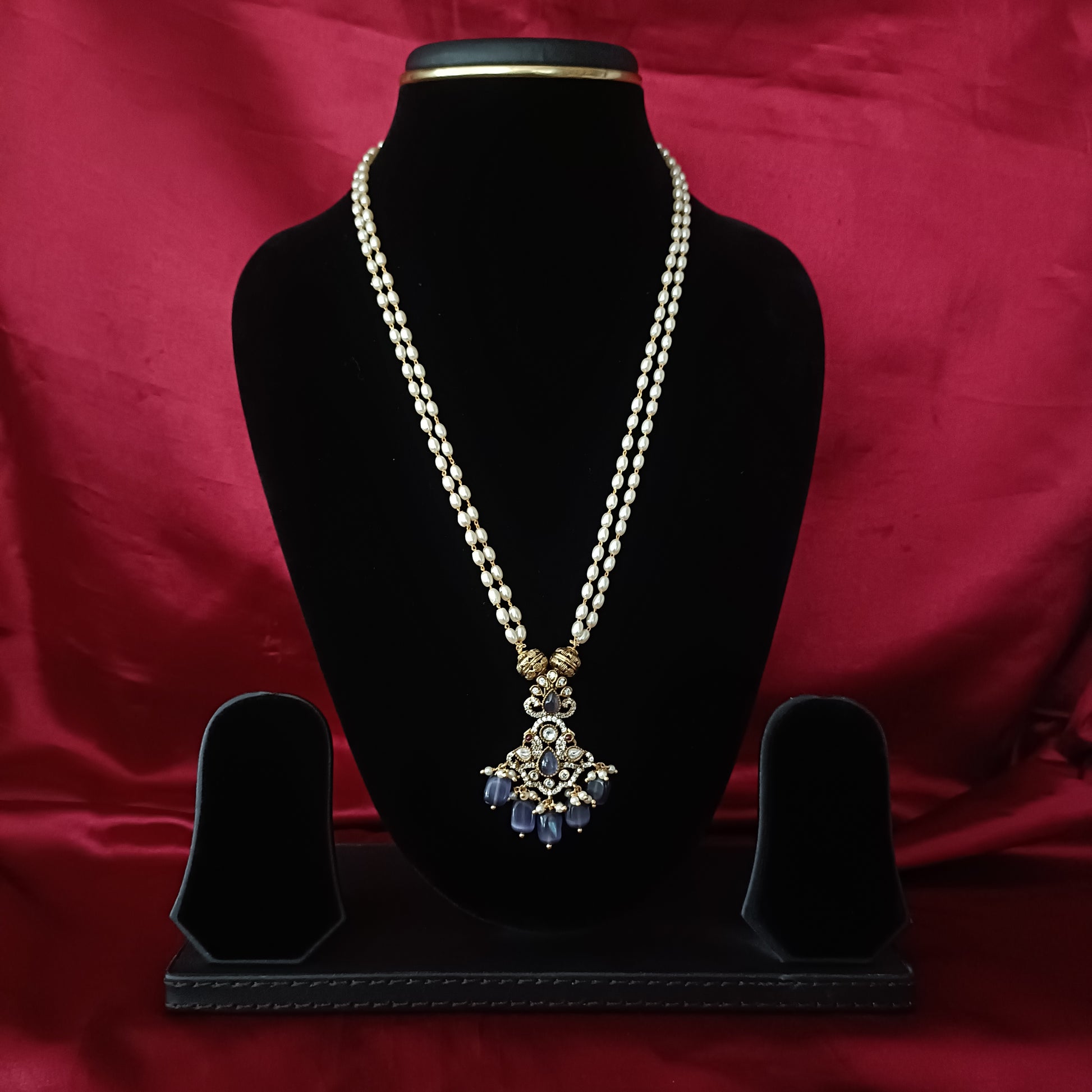 Beautiful Pearls Maala - Ambica Wedding Mall