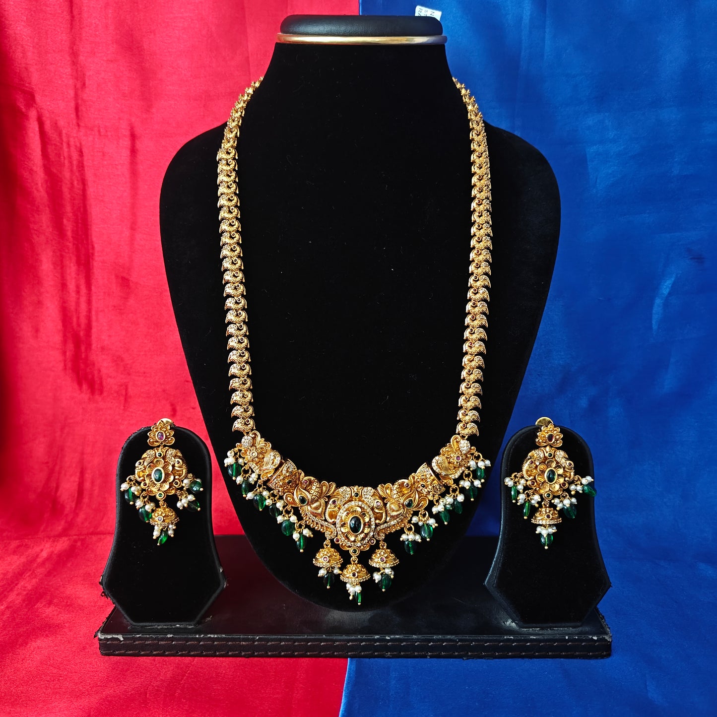 Beautiful Nakshi Long Necklace