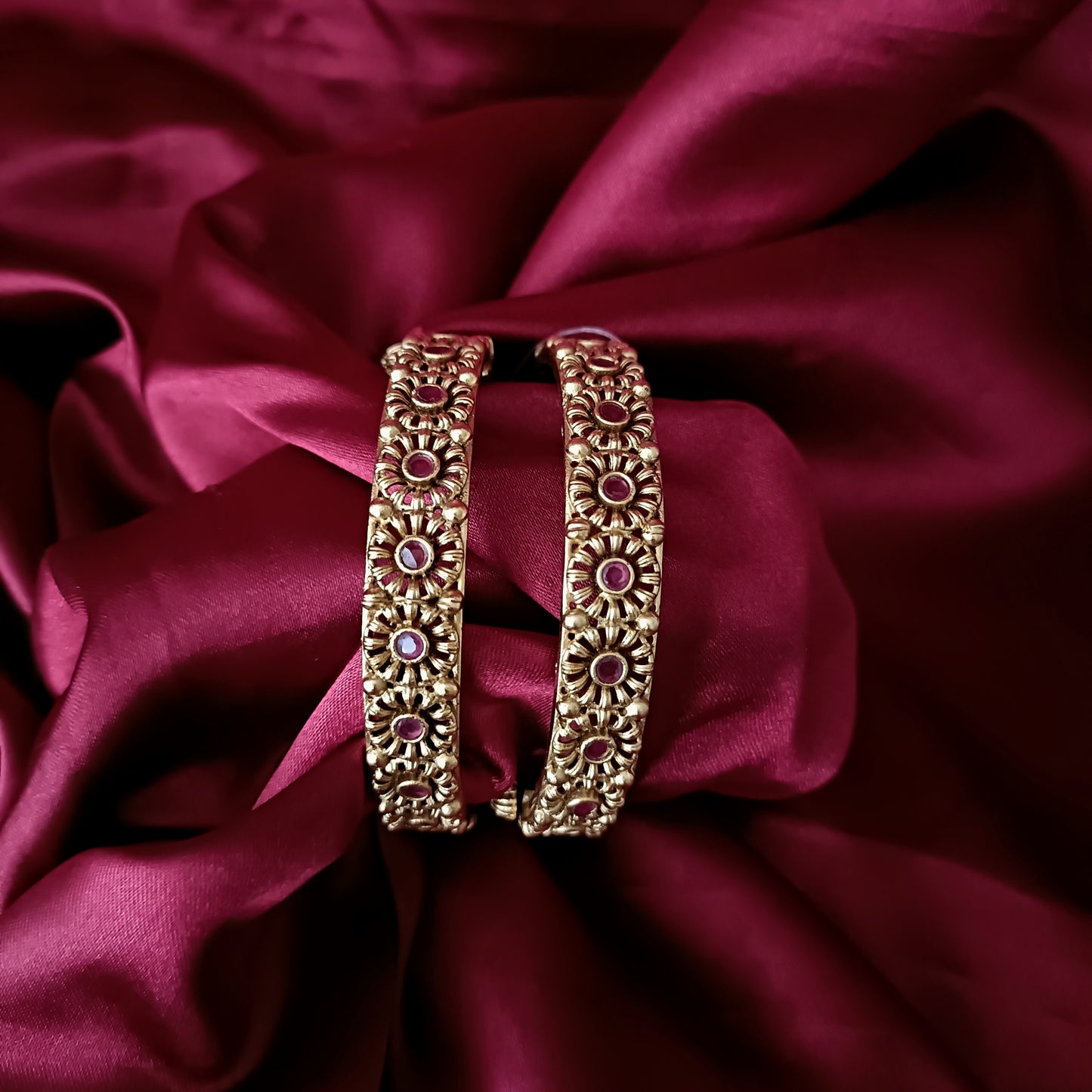 Beautiful open type Bangles - Ambica Wedding Mall
