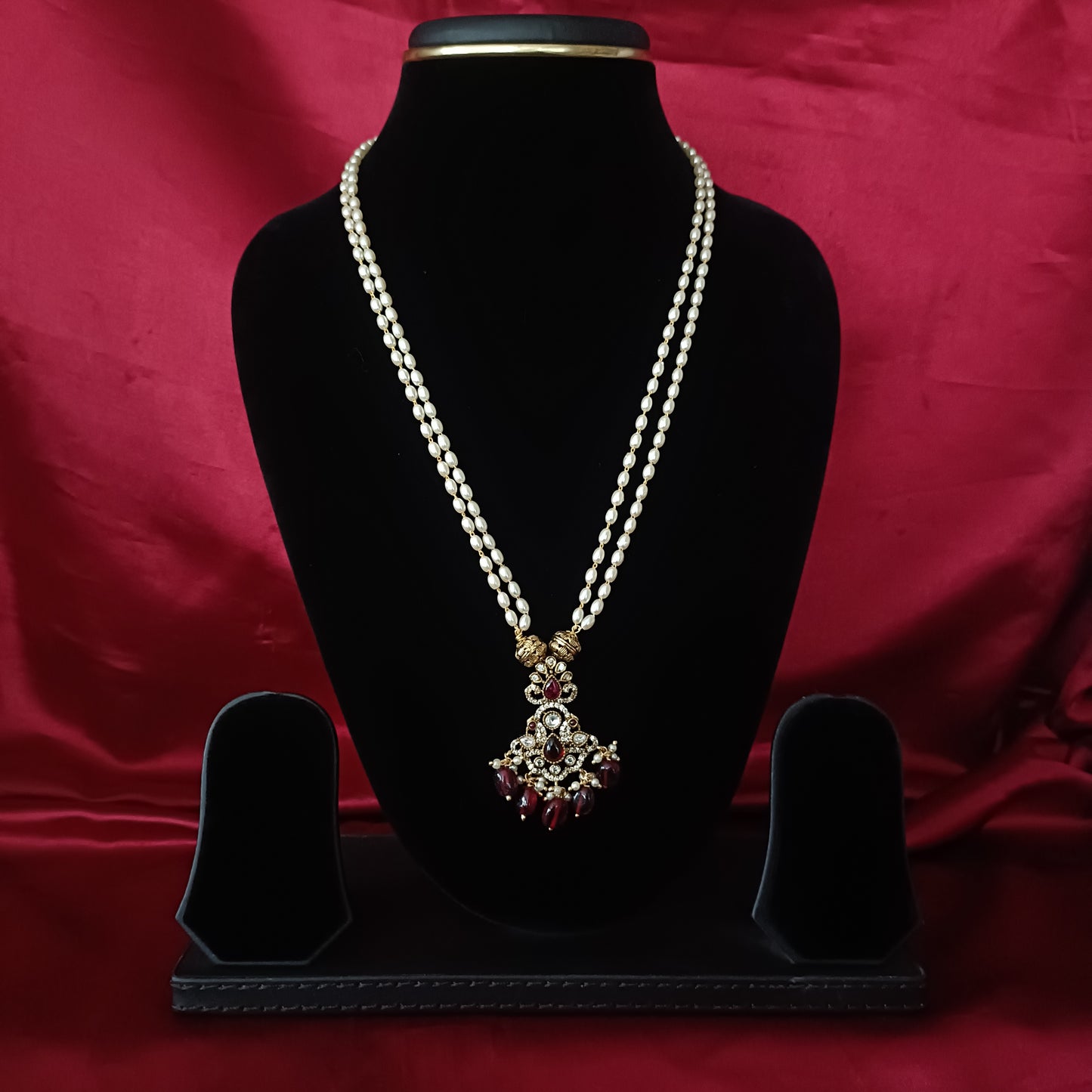 Beautiful Pearls Maala - Ambica Wedding Mall