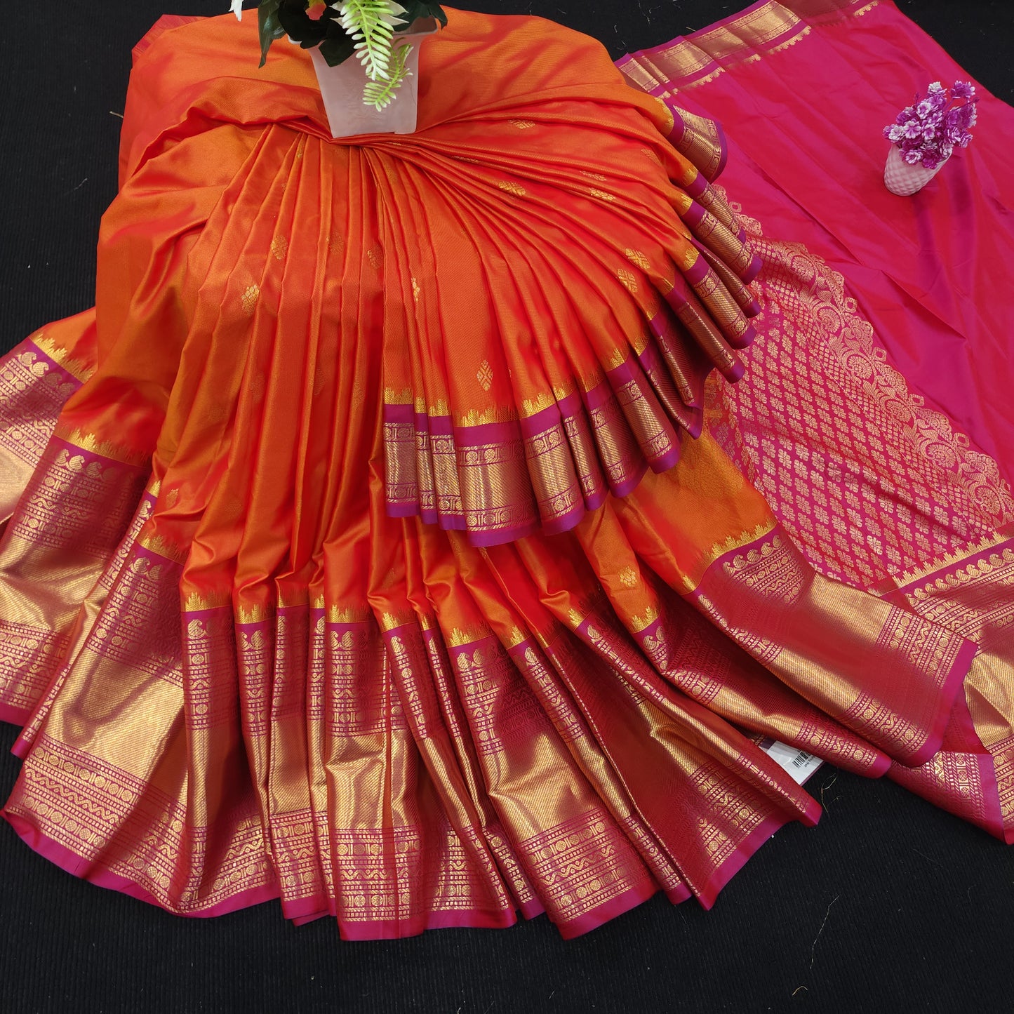 ✨️Gadwal Semi Pattu Sarees✨️