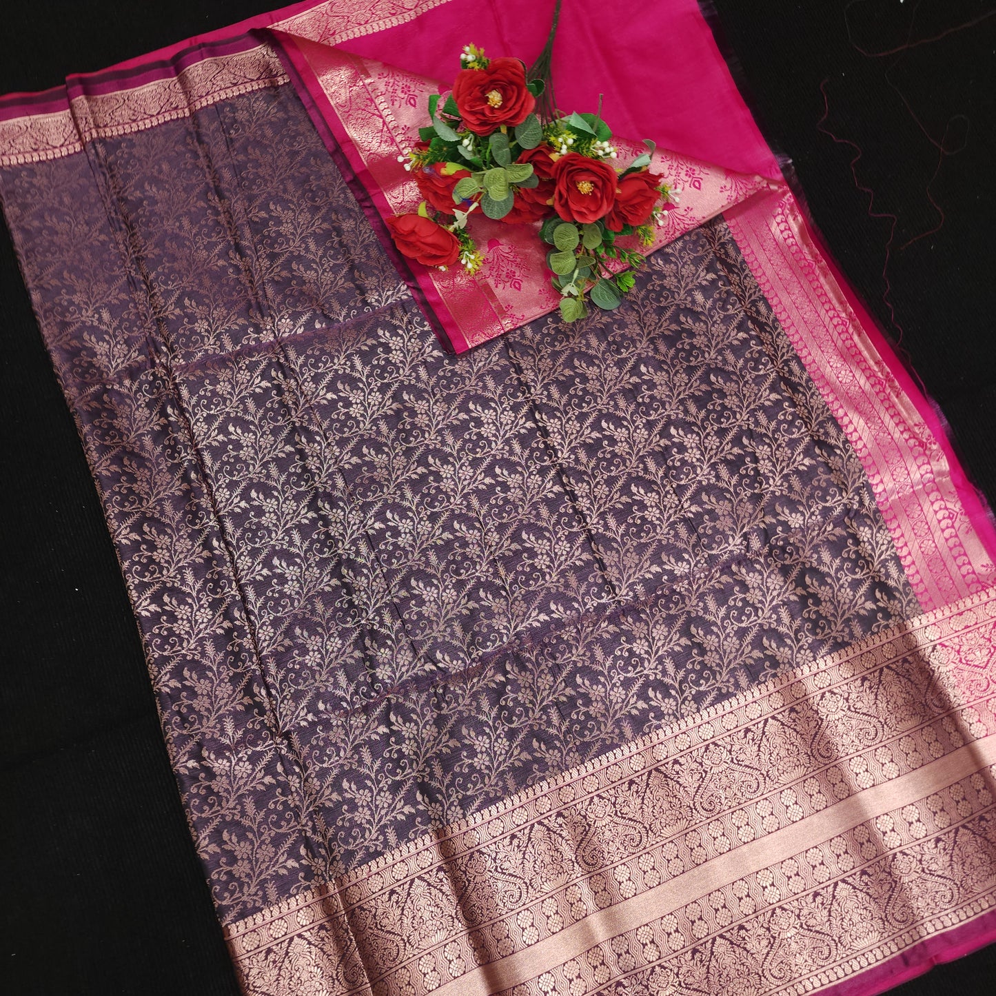 Banaras Fancy Brocade Sarees💫🎀