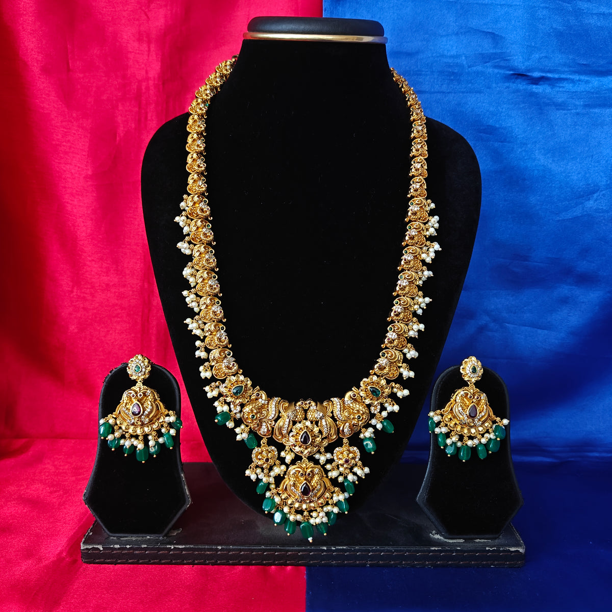 Beautiful Nakshi Long Necklace