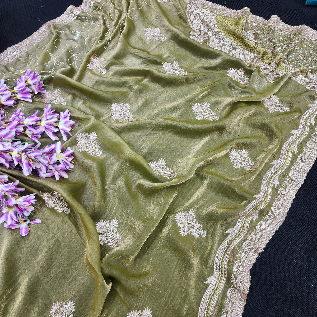 Fancy Designer Work Saree