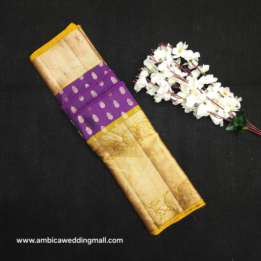 Kanchi Pattu Handloom Butta Light Weight Saree