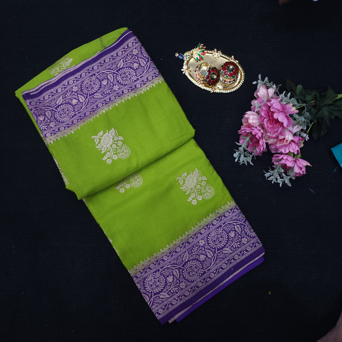 Banaras Georgette saree