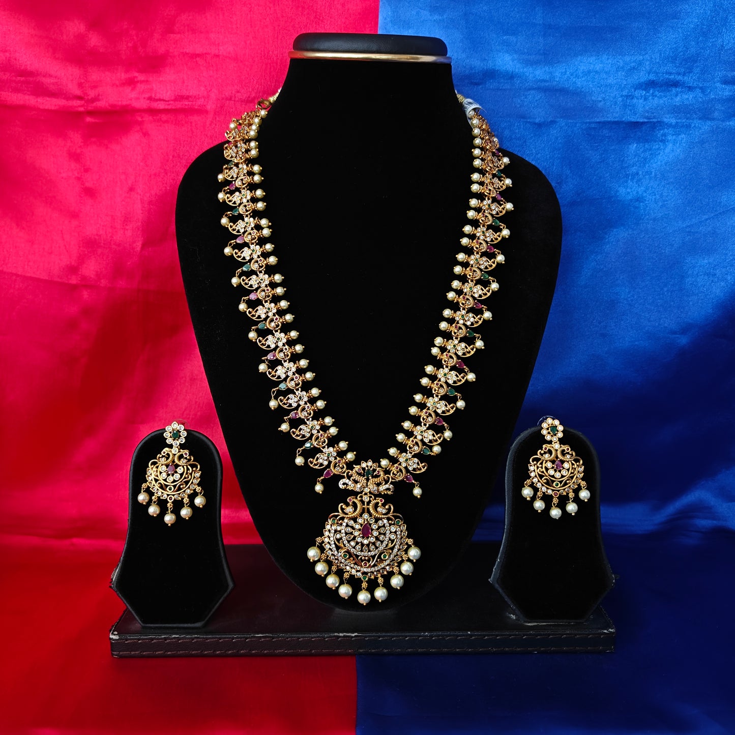 Beautiful Nakshi Long Necklace