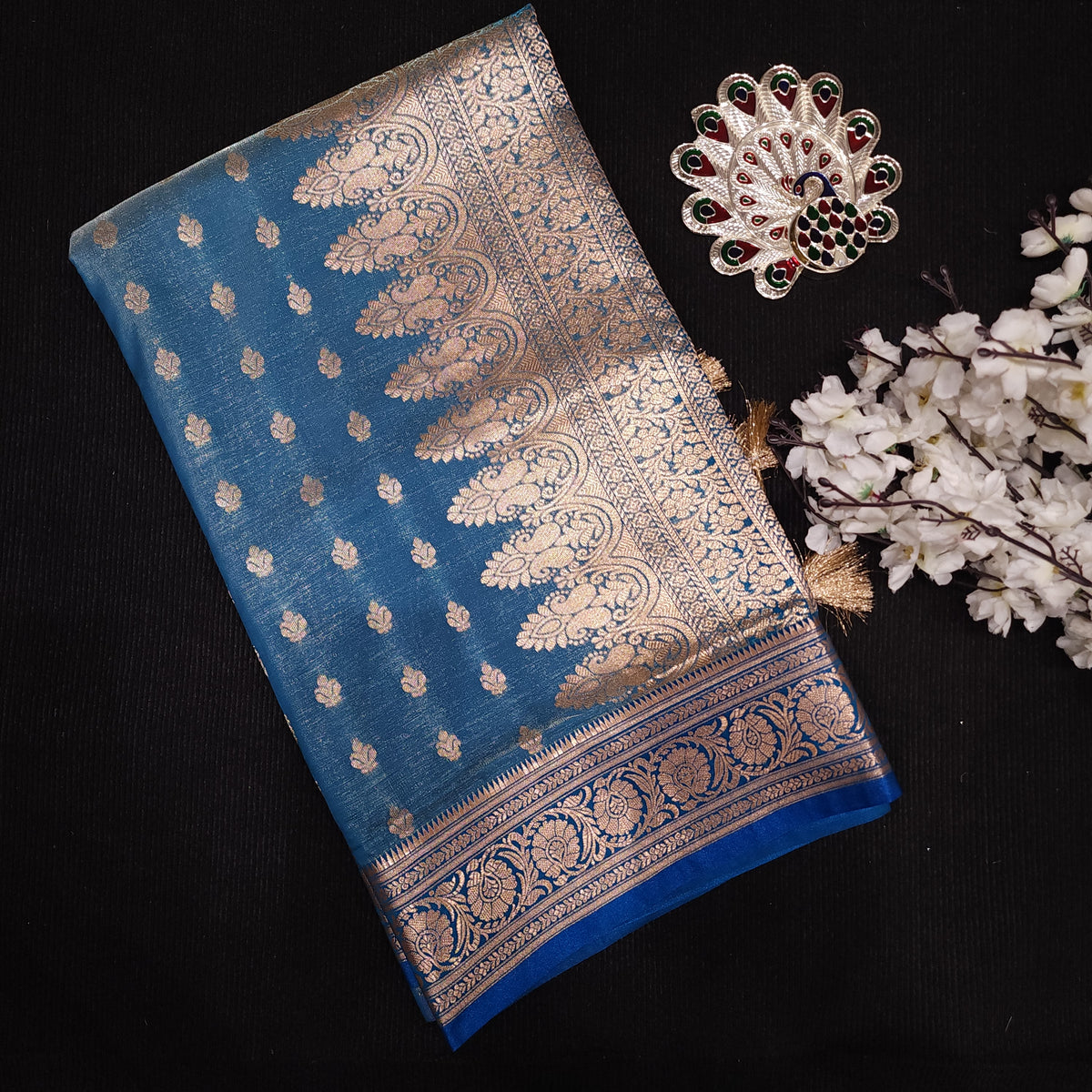 Katan Banarasi Silk Saree