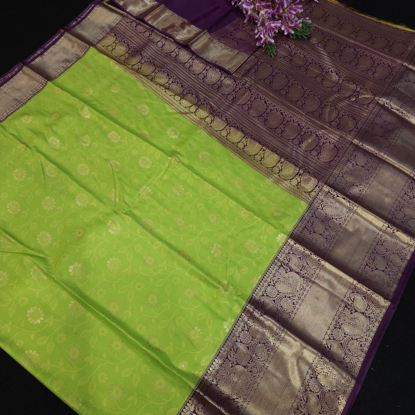 Resham Mix Kanchi Pattu Sarees