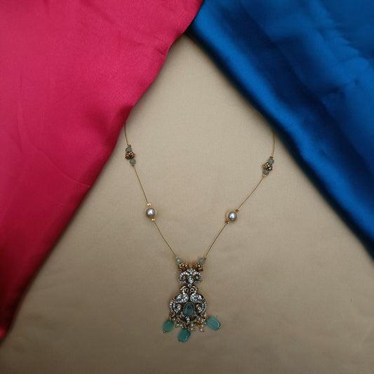 Beautiful Invisible Chain With Pearls
